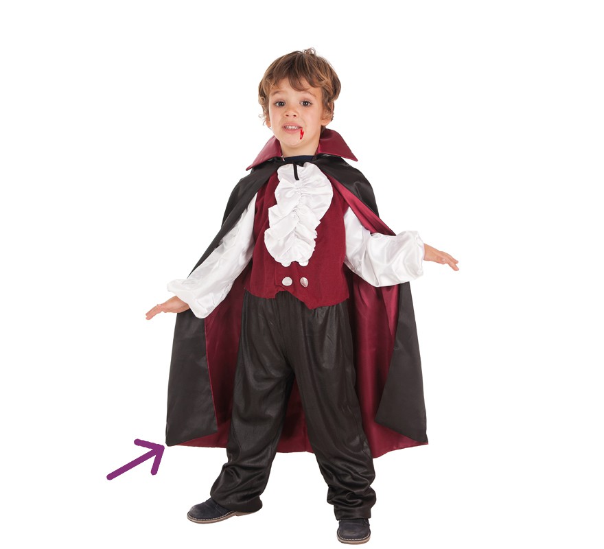 Children's Reversible Vampire Cape