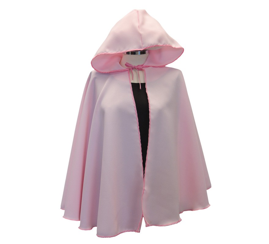 Short Pink Medieval Cape for adults Short Pink Medieval Cape for adults