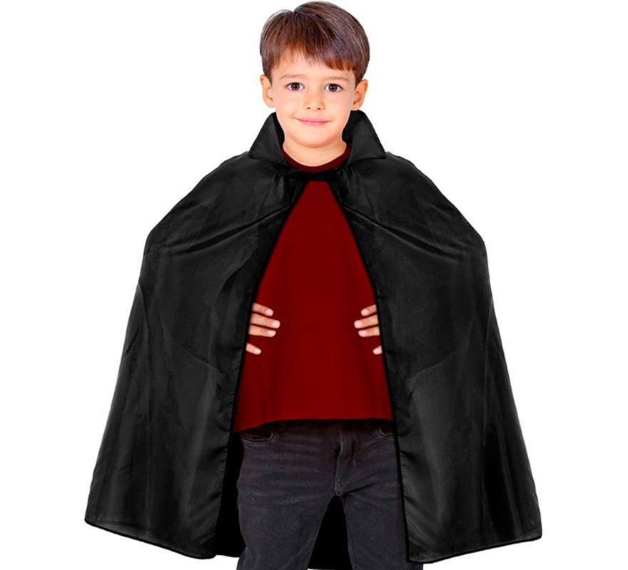100cm black cape for children