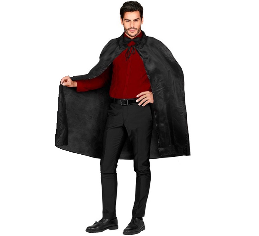 110cm black cape for adults