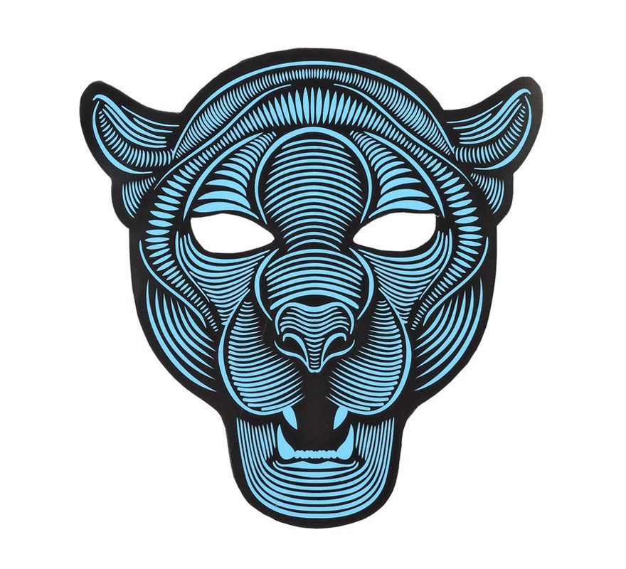 Panther mask LED lighting Panther mask LED lighting