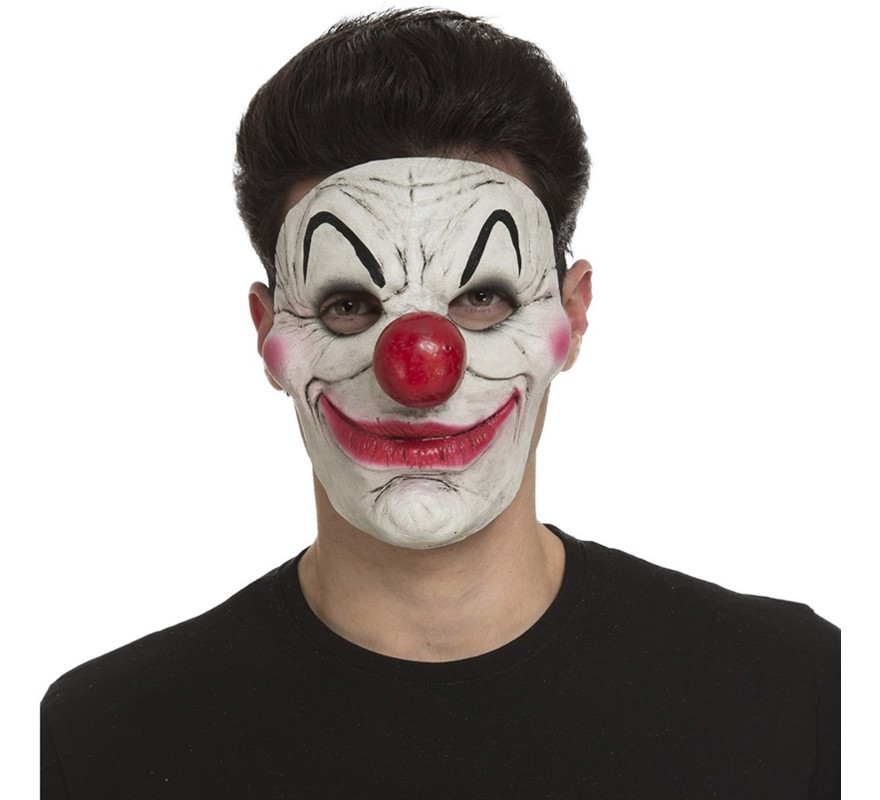 Máscara de palhaço diabólico