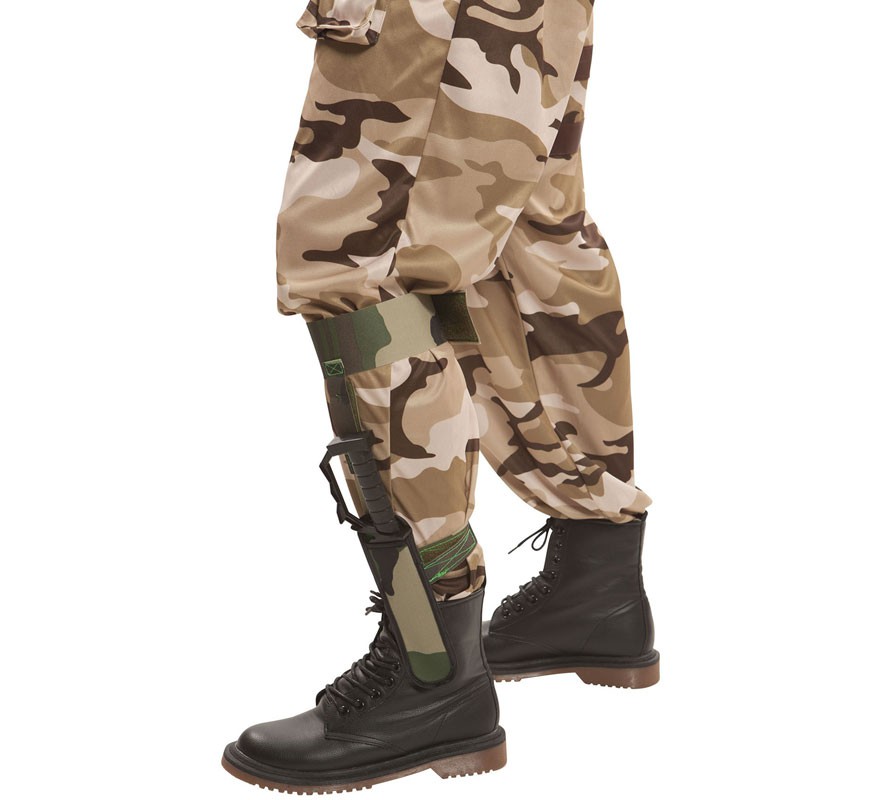 Cartucho com faca de combate 28x6 cm