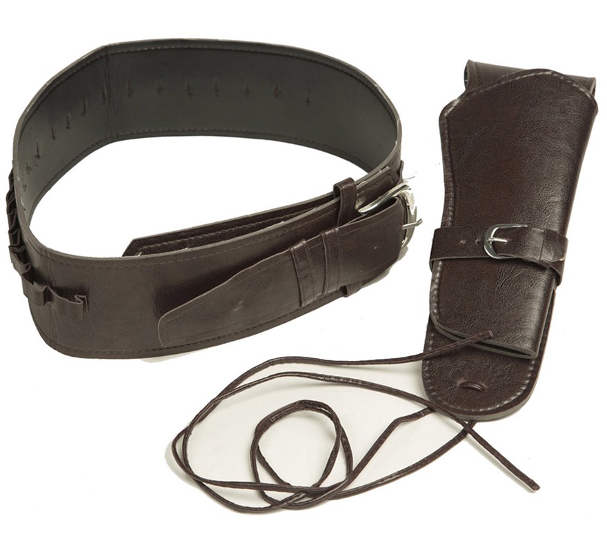 Coldre e cinto de cowboy de 54 cm Coldre e cinto de cowboy de 54 cm