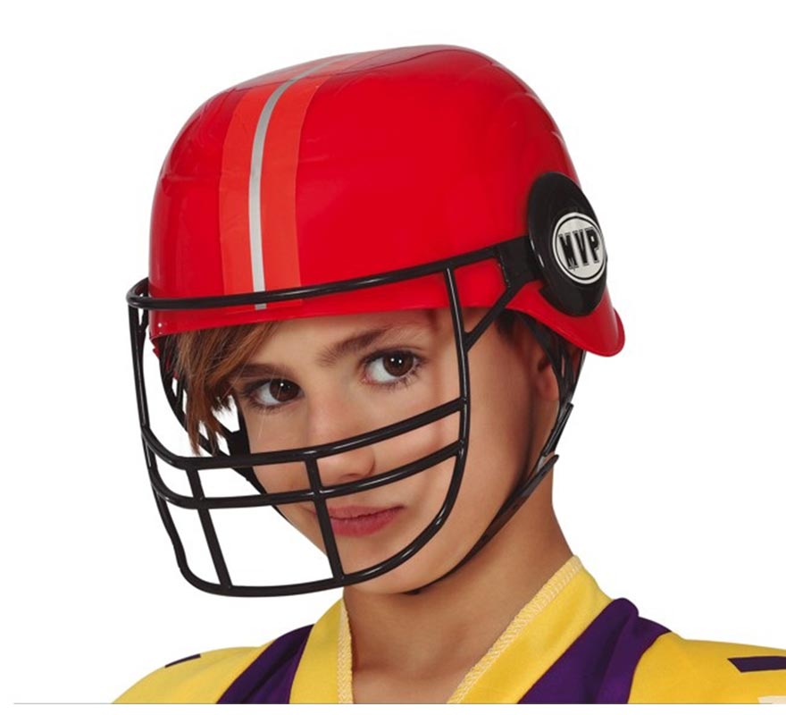 Capacete de futebol americano infantil