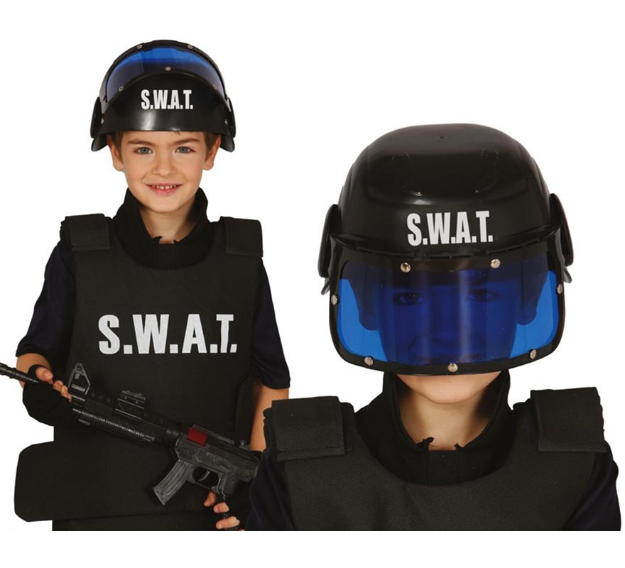 Children's SWAT police helmet