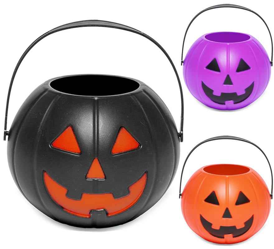 Cesto de Doces de Abóbora 11x8,5 cm em várias cores