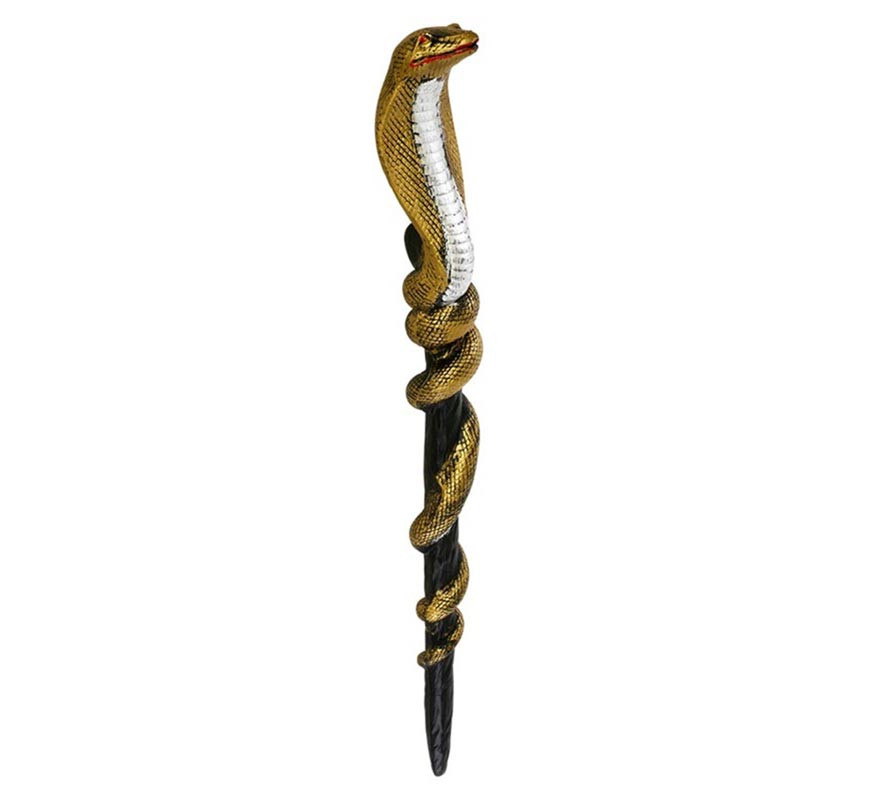 Golden Cobra Egyptian Scepter 69 cm