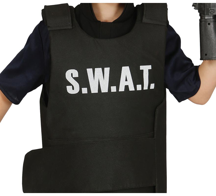 Colete à prova de balas da polícia SWAT infantil