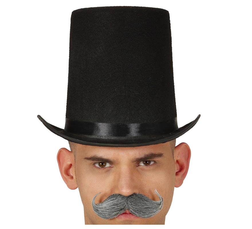 20 cm High Black Top Hat 20 cm High Black Top Hat