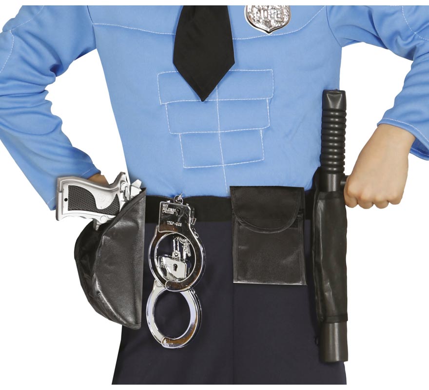 Cinto Policial Infantil 4 peças