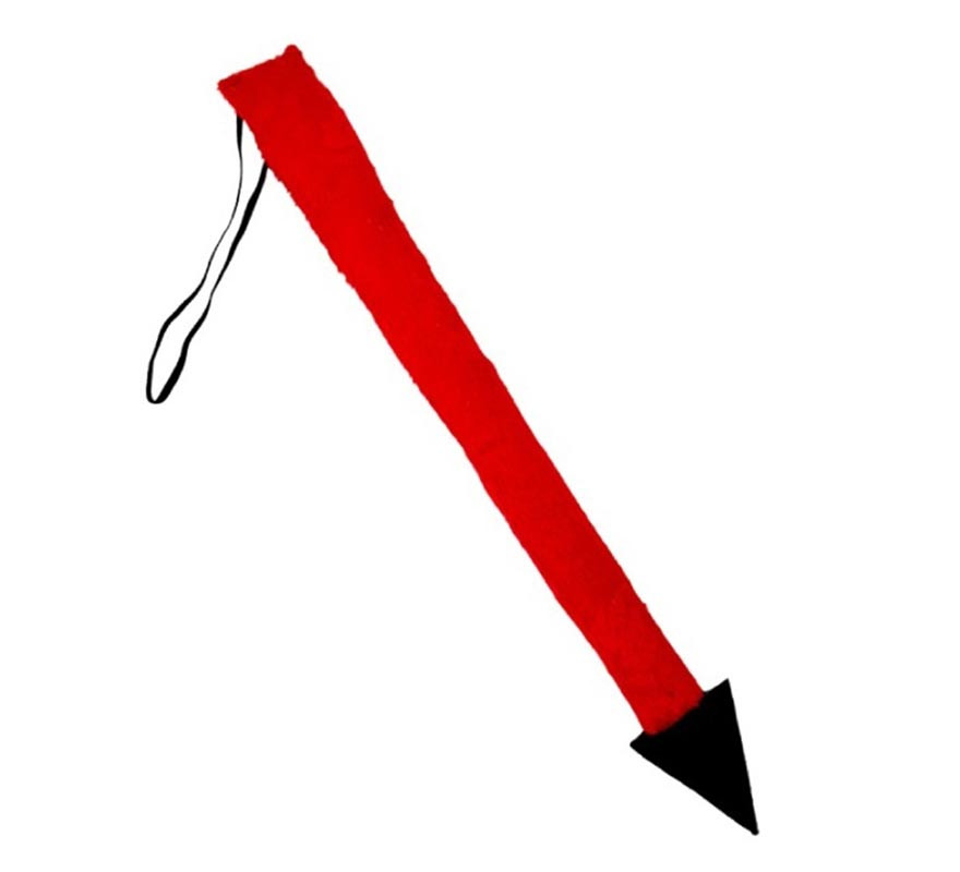 Cauda de Demônio Vermelho de 47cm