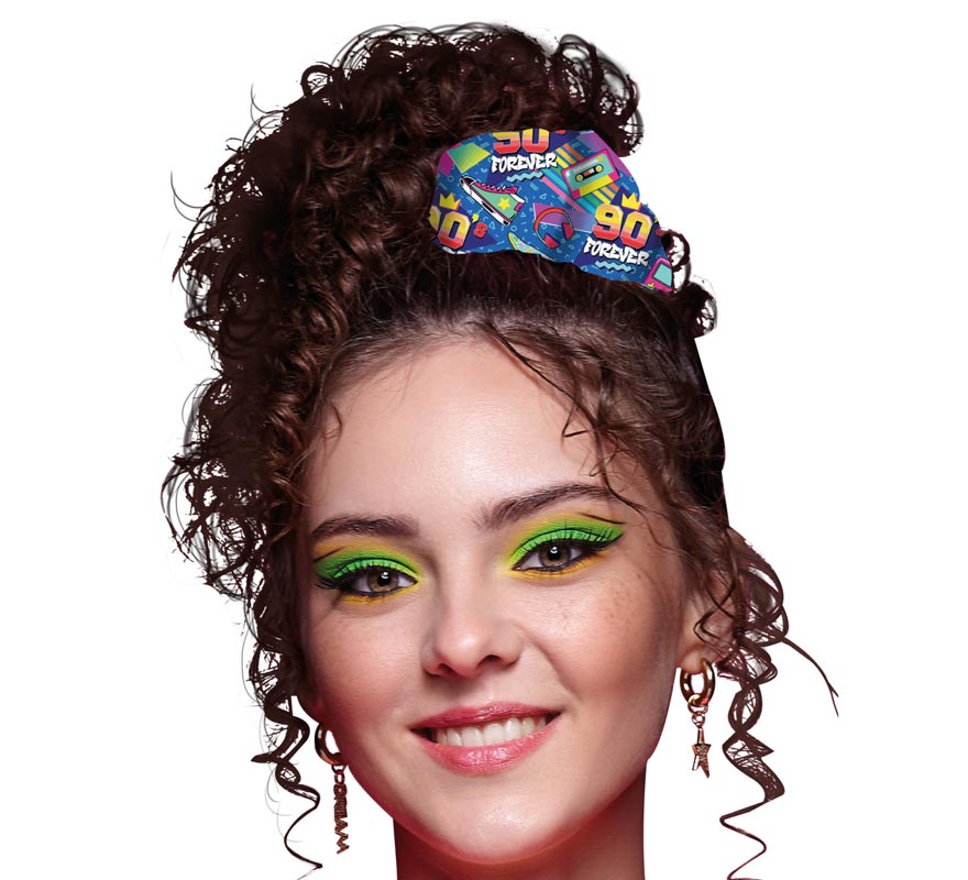 90s scrunchy in various colors