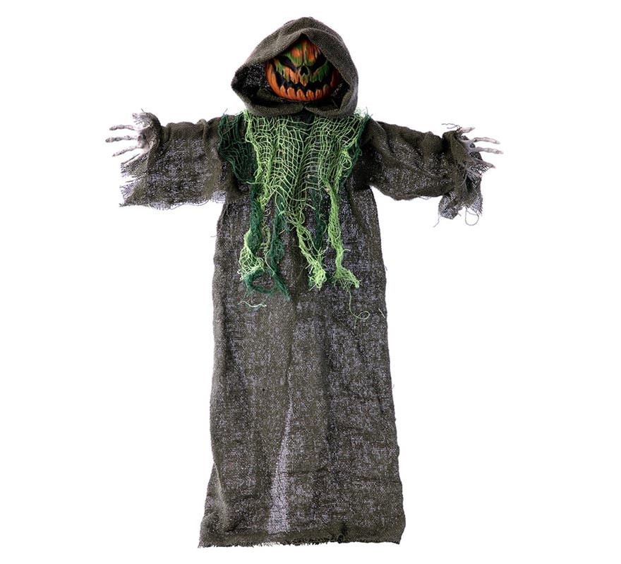 Pingente de abóbora sinistro 45x7x60 cm