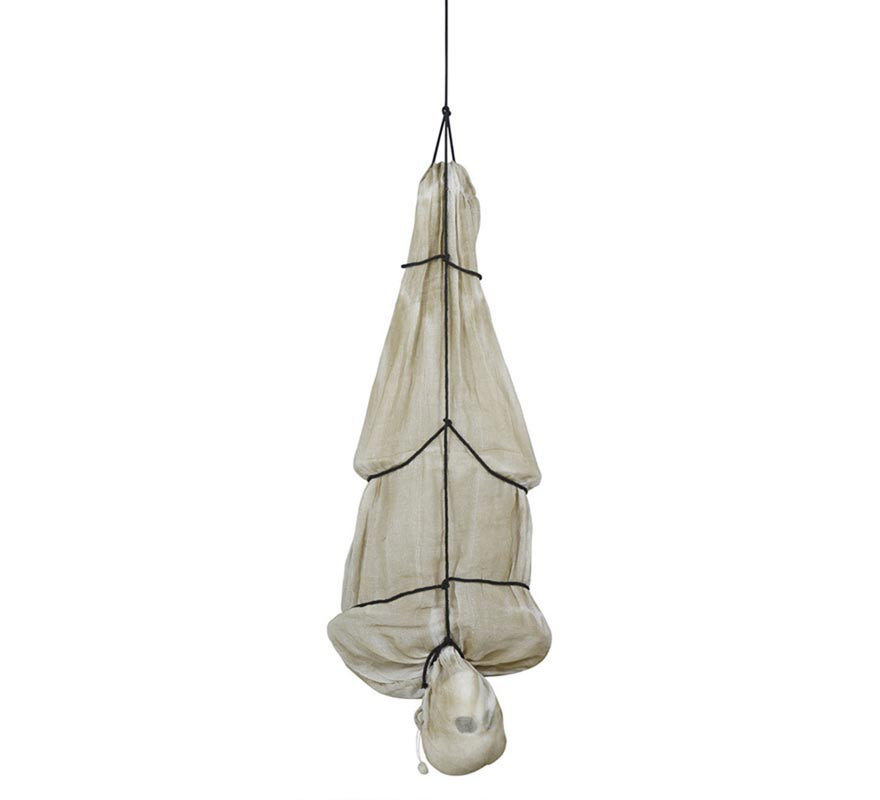 Bagman Pendant light, sound and movement 170 cm