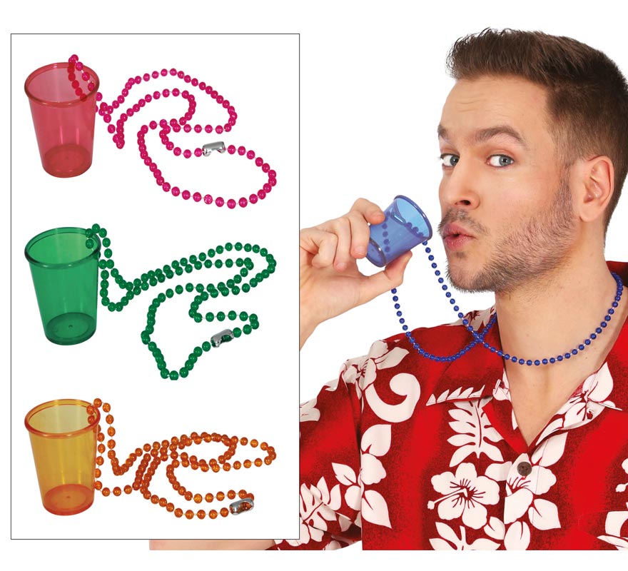 Colar com Taça em cores sortidas