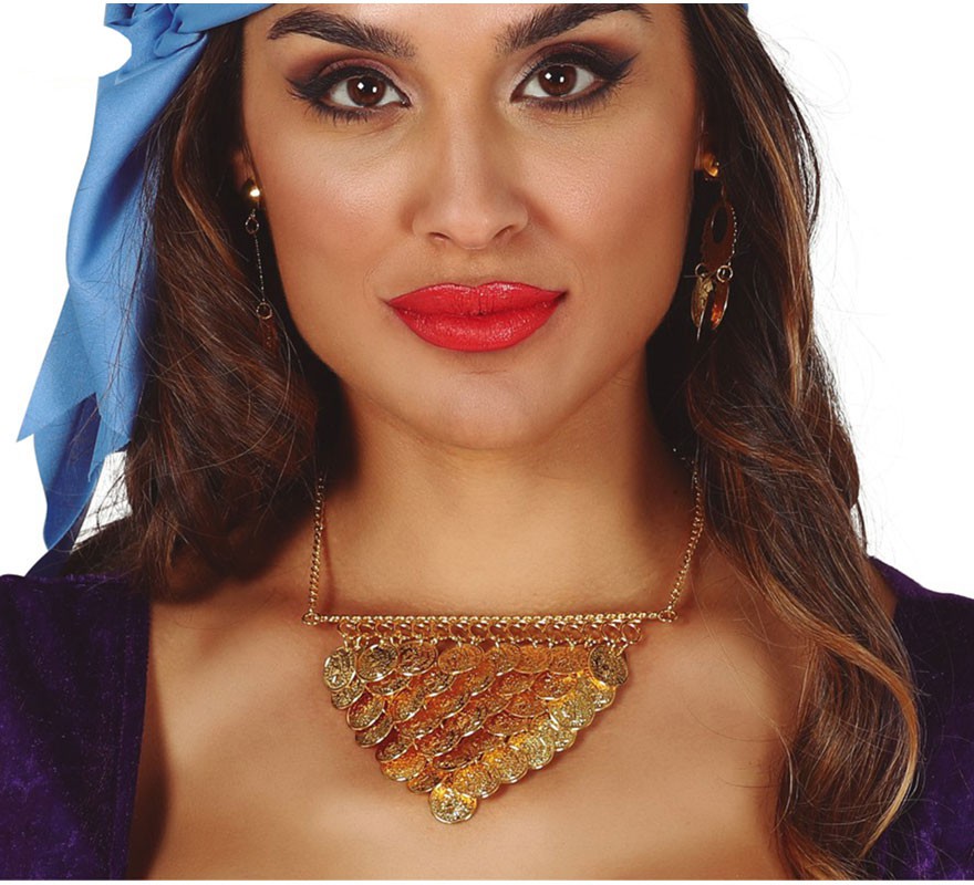 Golden Coin Necklace