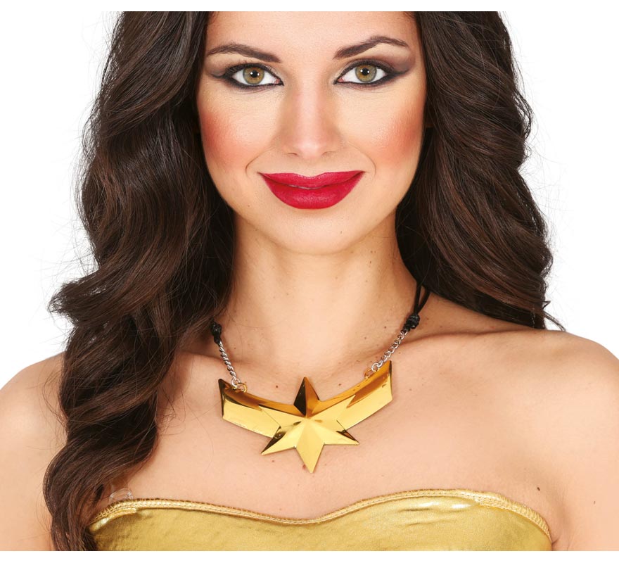Super Heroine Star Necklace
