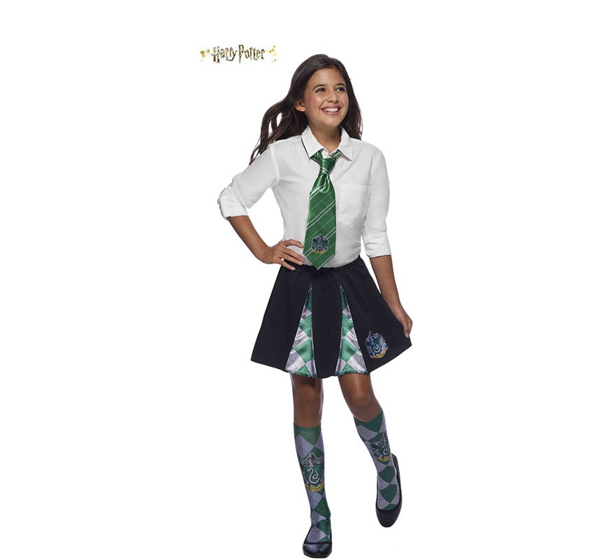 Harry Potter Deluxe Slytherin Tie for Boys