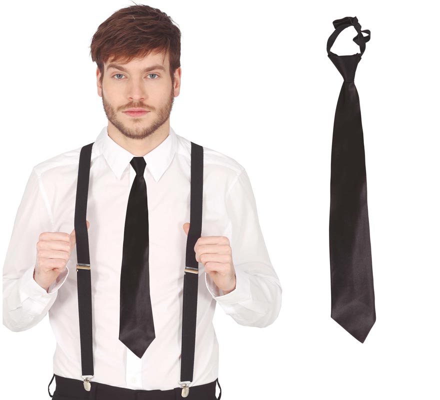 40 cm black tie.
