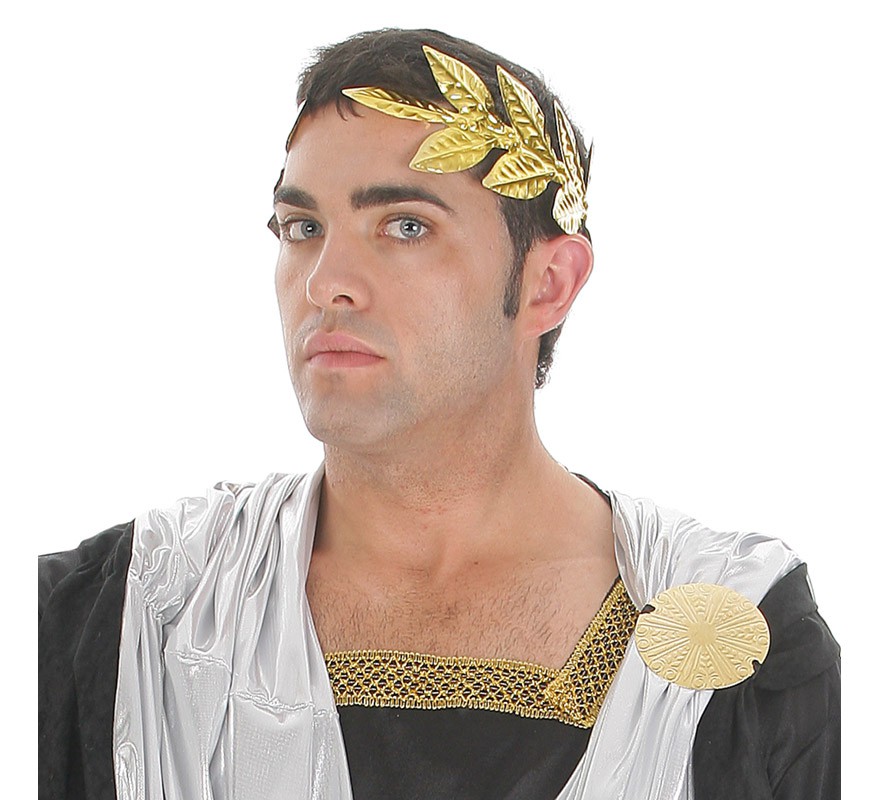 Coroa de louros dourada