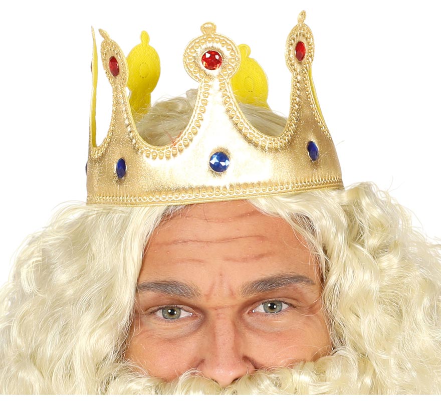 Coroa para tecido Rei de Ouro