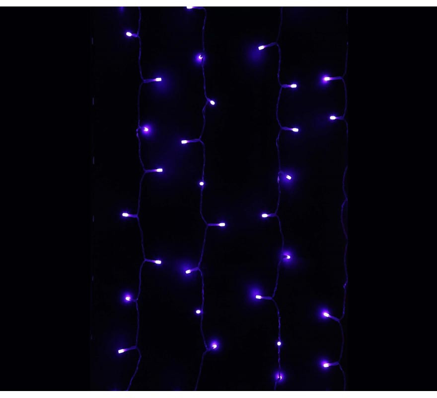 192 LED curtain with 8 functions