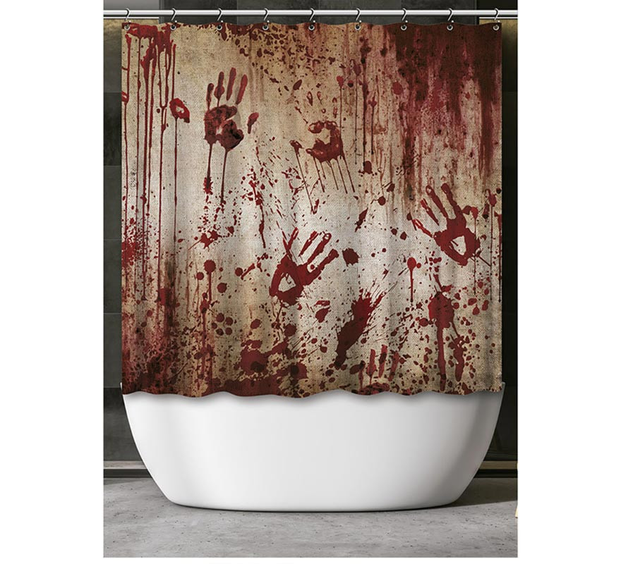Bloody Shower Curtain 200x180 cm Bloody Shower Curtain 200x180 cm