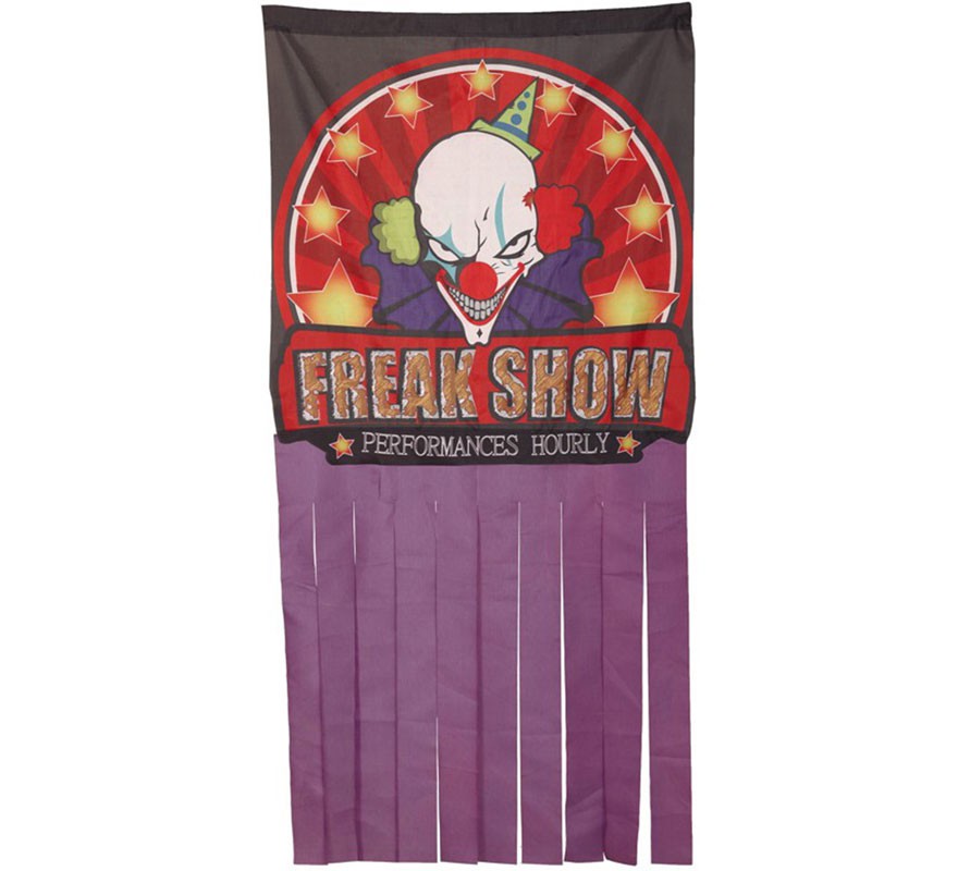 Clown Curtain 158x78 cm