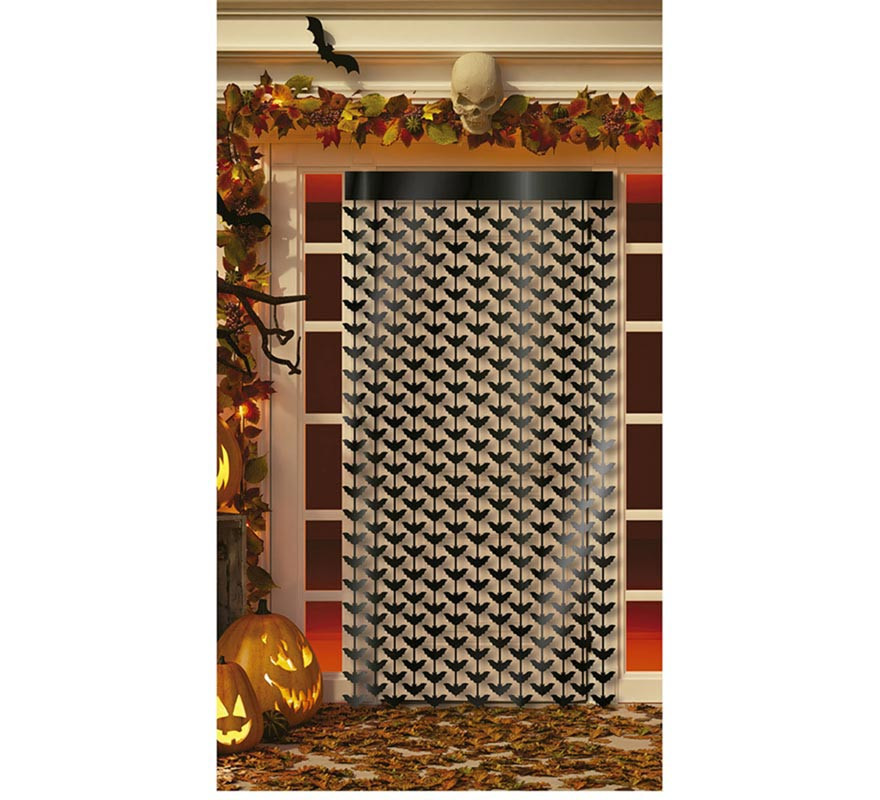 Bats Metallic Curtain 100x200 cm