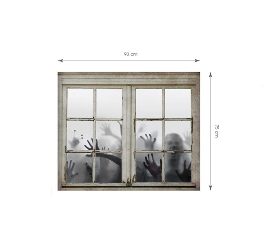 Dead Window Curtain 90x75 cm Dead Window Curtain 90x75 cm