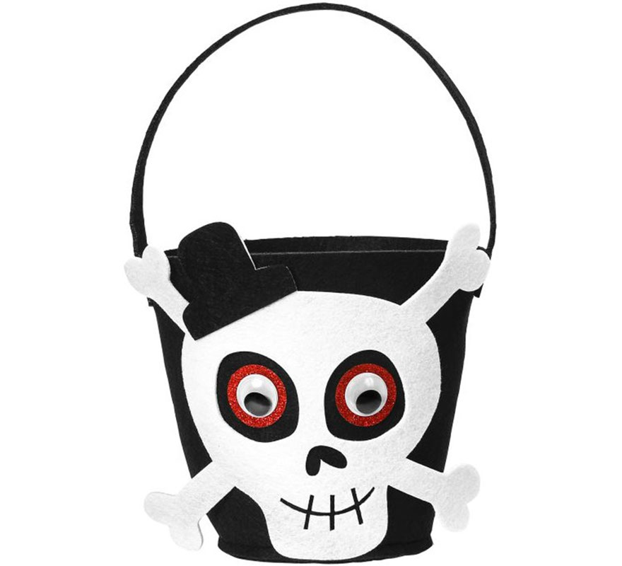 Trick or Treat Skull Bucket