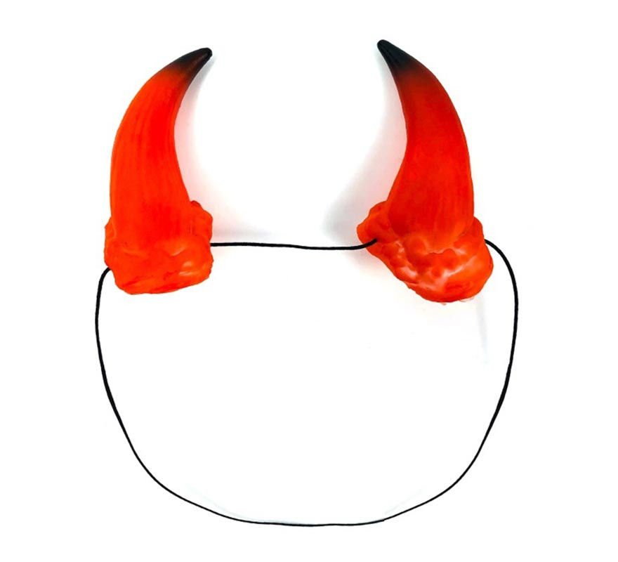 Red False Demon Horns