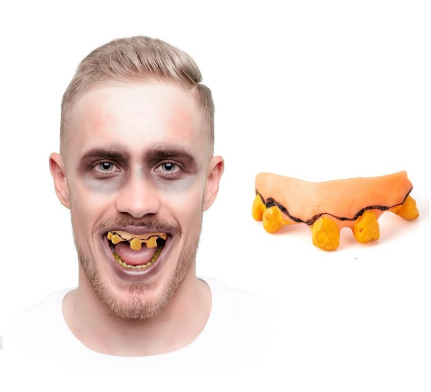 Yellow Zombie Fx Teeth