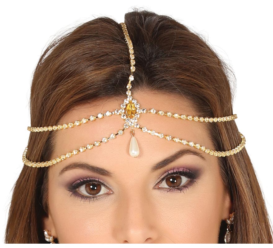 20s headband with precious stone