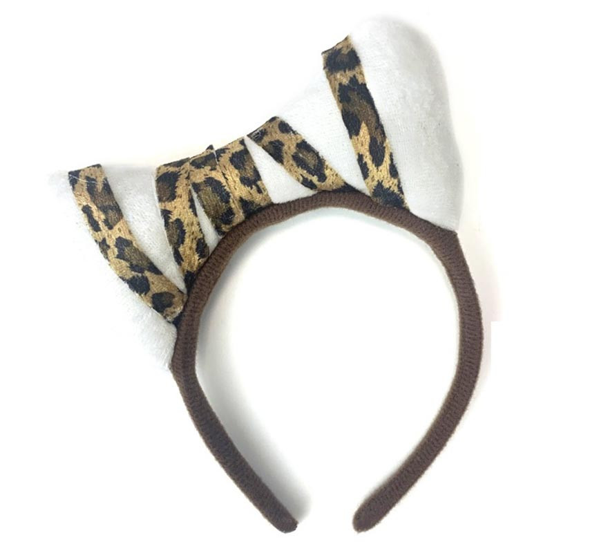 Caveman headband with bone