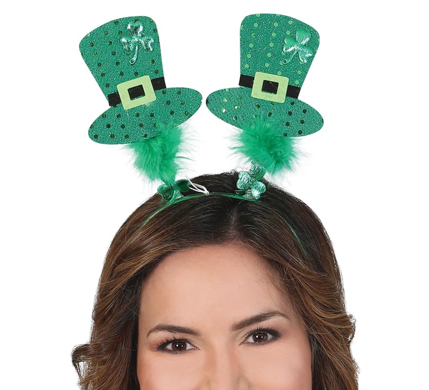 St. Patrick's Hat Headband