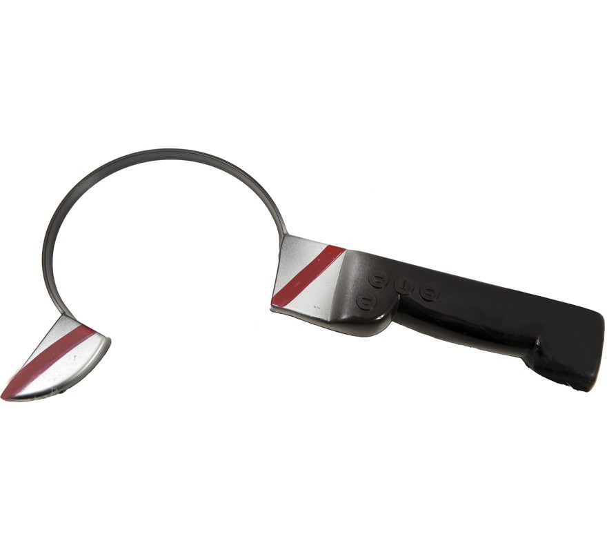 Tiara com faca perfurada