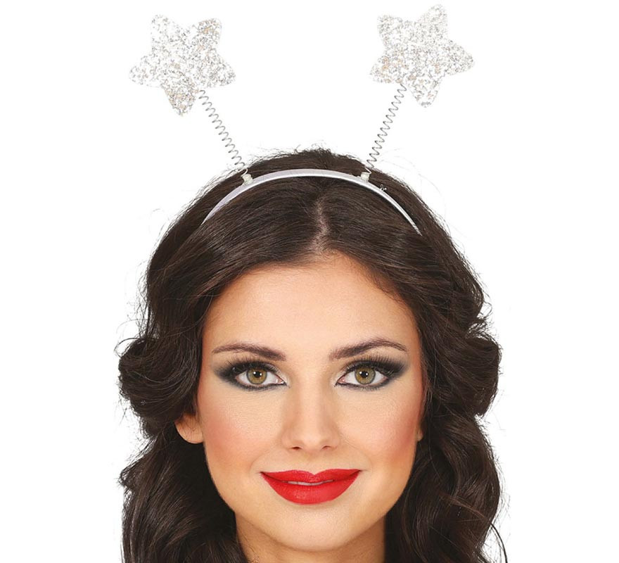 Faixa de estrela prateada brilhante