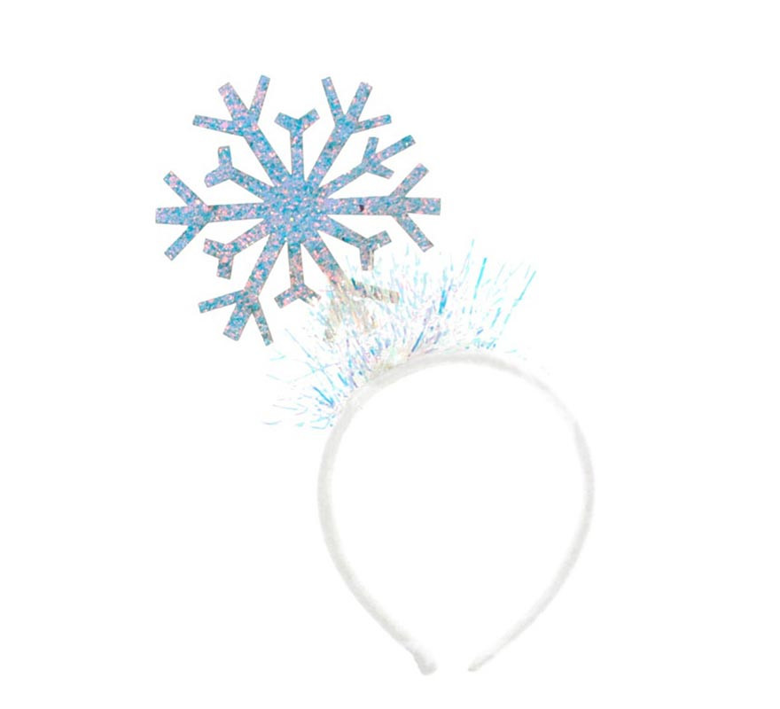 Light Blue Snow Headband