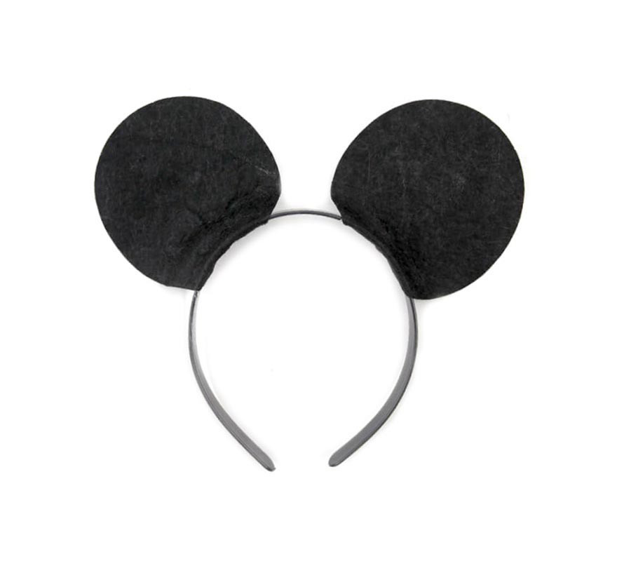 Black Mouse Ears Headband