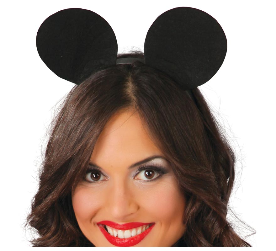 Cabeça de rato de feltro