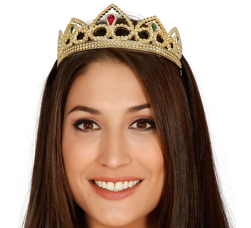 Tiara ou bandana de cor OURO