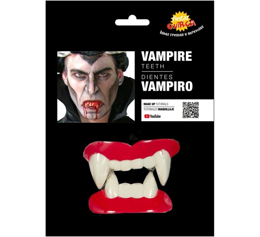 Dentes ou dentadura de vampiro para o Halloween Dentes ou dentadura de vampiro para o Halloween