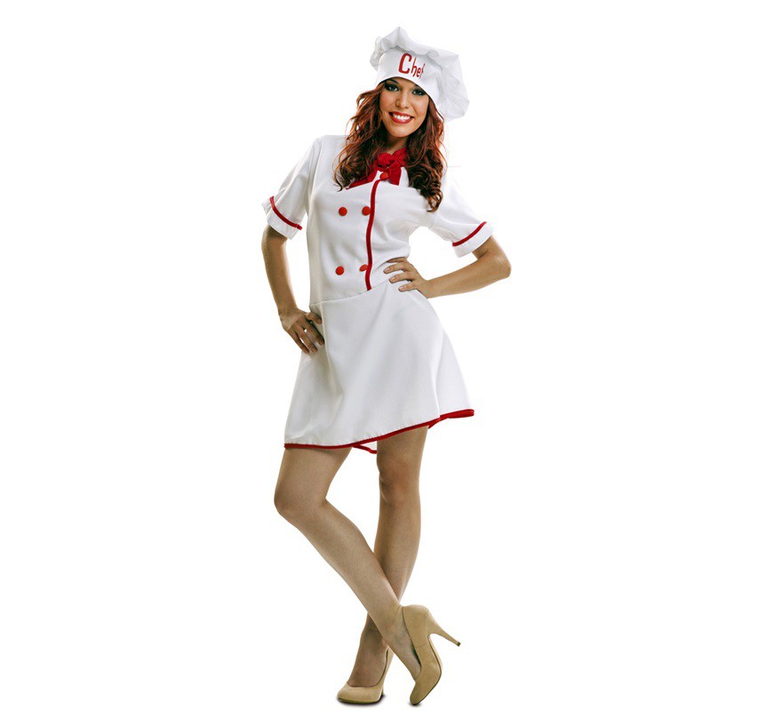Fato de cozinheiro para mulher