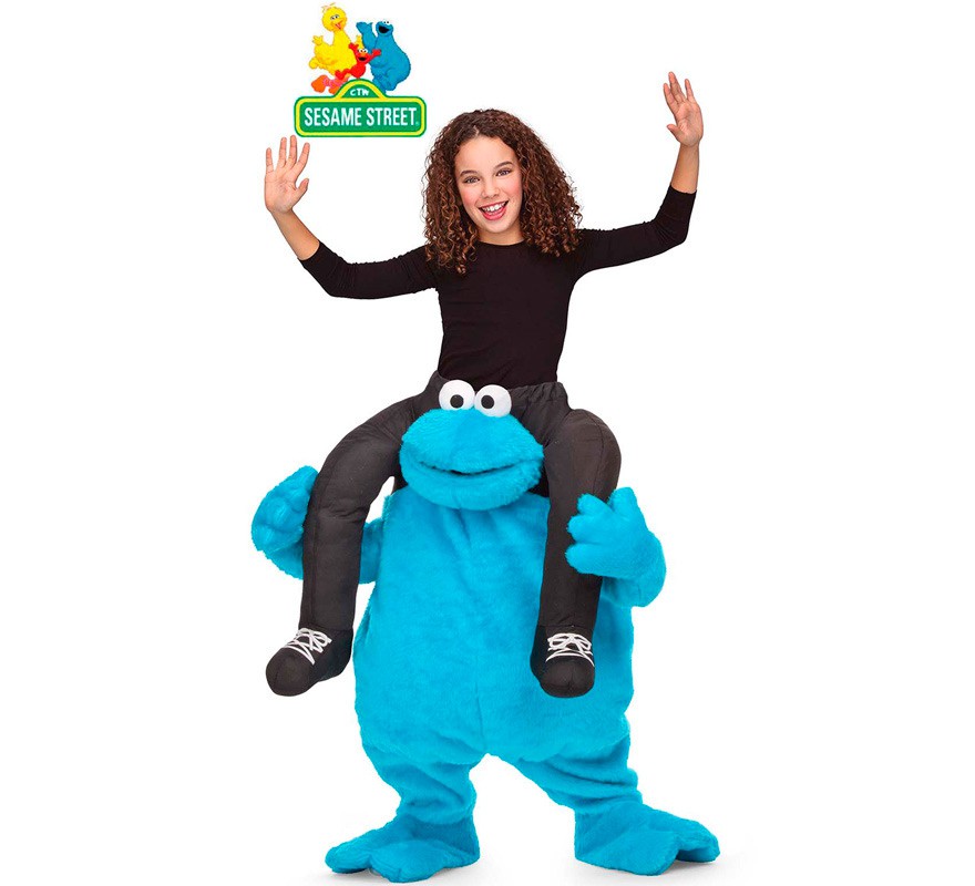Cookie Monster shoulder costume for children Cookie Monster shoulder costume for children