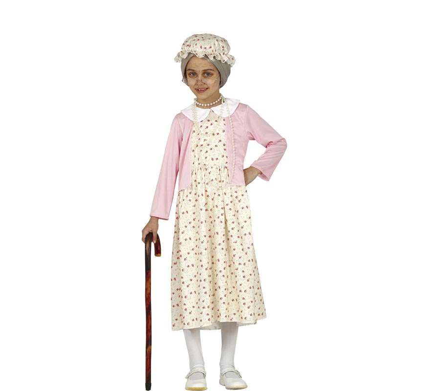 Fato de avó para menina