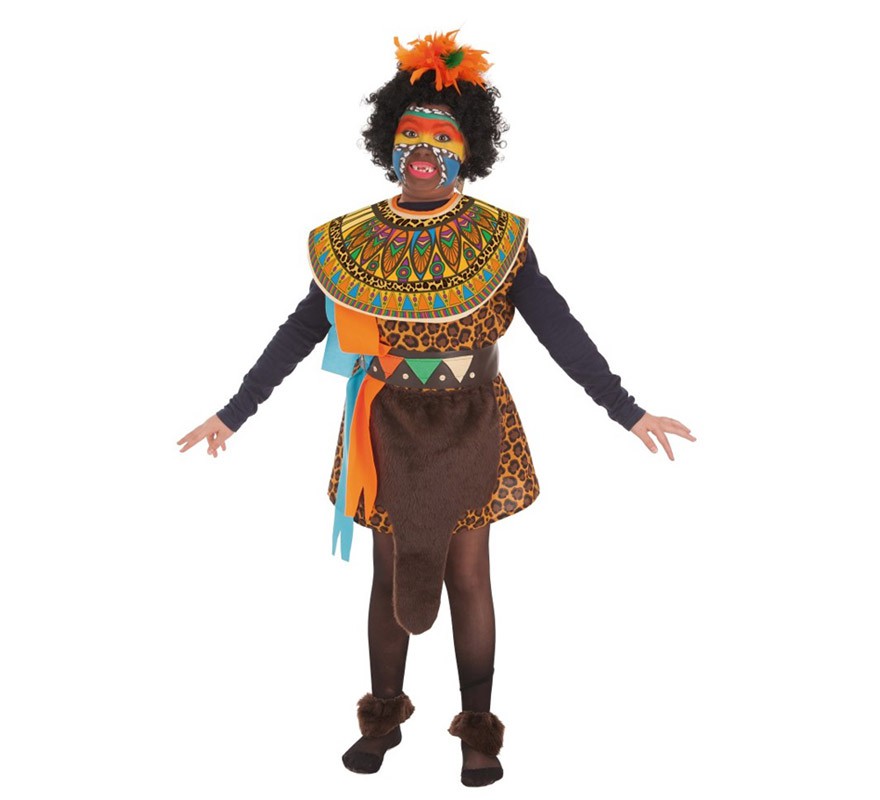 Fato de africana para menina Fato de africana para menina