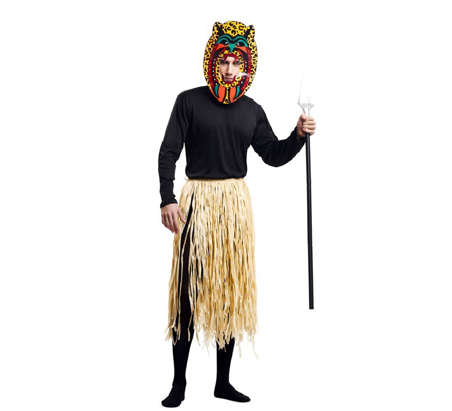 Fato de Zulu africano para homem