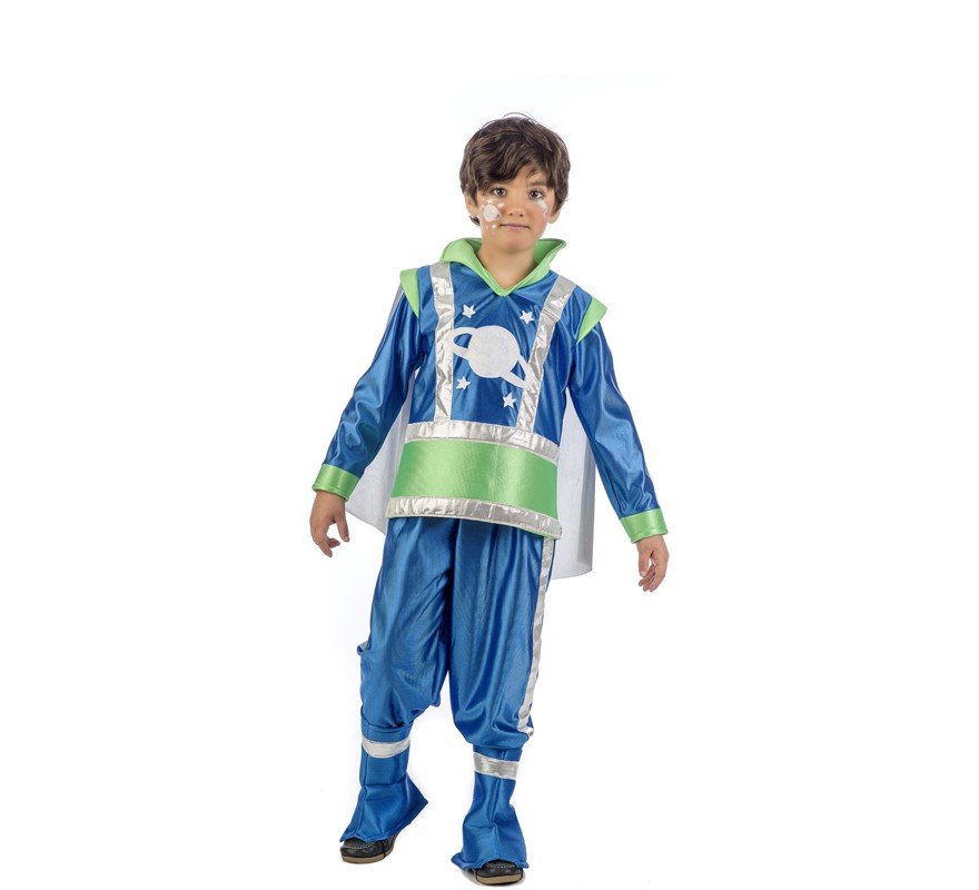 Fato de alienígena azul para menino